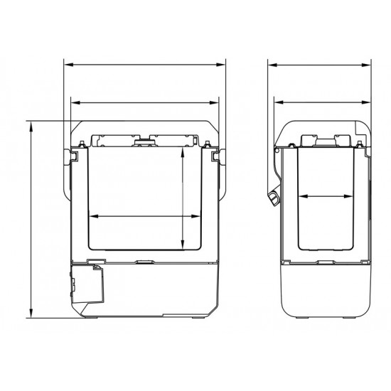 CARBEST Compressor Cooler Box FreeCooler - 13 l