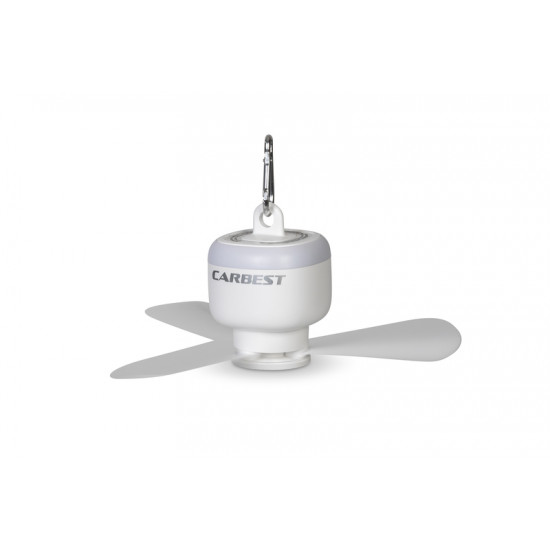 CARBEST LENE ceiling fan with LED light and battery