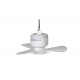 CARBEST LENE ceiling fan with LED light and battery