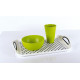 Silicone Dishwasher Dryer - White/Black