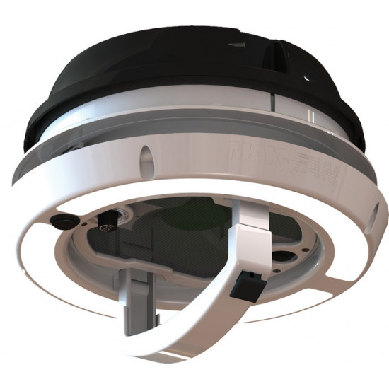 MaxxFan Dome Plus 12V Roof Fan - Black
