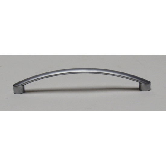 Bow handle, matte chrome