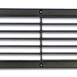 Medium Black ventilation grille