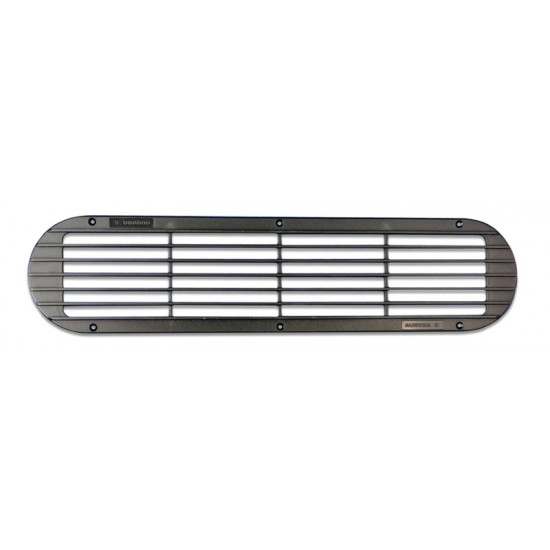 Medium Black ventilation grille