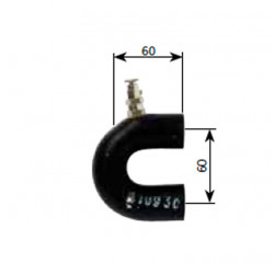 Alde Gummi U with venting and band clamp