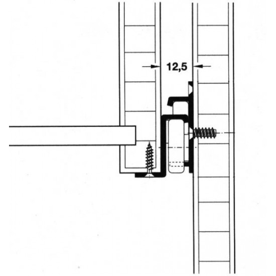 Single-extension drawer slides - Various designs