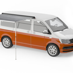 Fiamma F35 2.0 m black housing, Royal Grey fabric