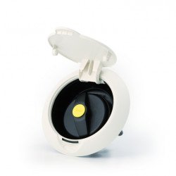 Diesel filler neck, white matte