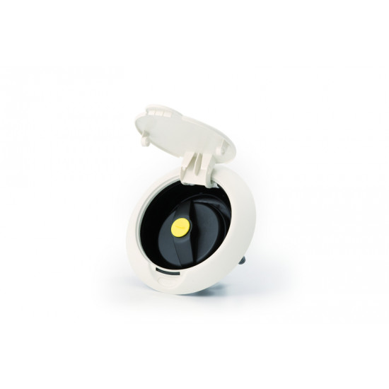 Diesel filler neck, white matte