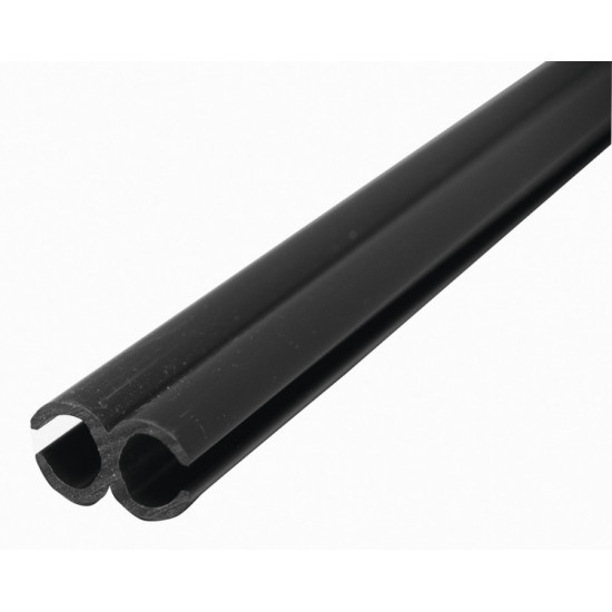Double keder rail - 2500 mm