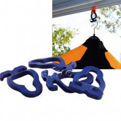 Peggy Peg hooks long, set of 4 to match the Peggy Peg screw peg L/LA