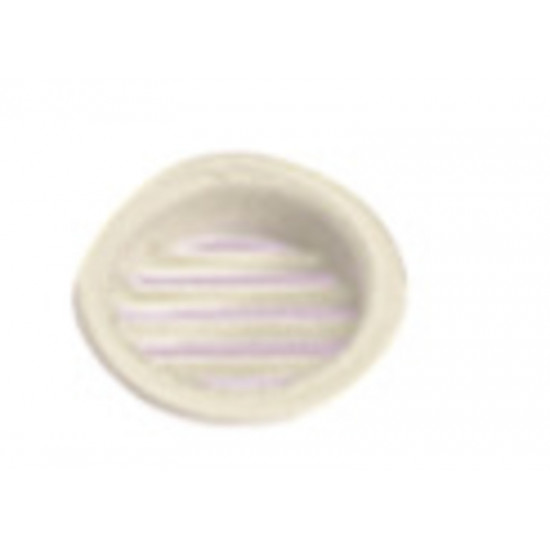 Furniture ventilation grille - 32 mm - Round - Cream
