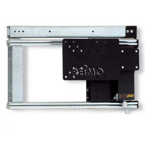 TV console, electric, side view, 40 left