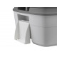 Porta Potti 335 portable camping toilet - with hold-down kit - white