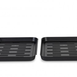Shoe drip trays, set of 2 - Black
