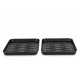 Shoe drip trays, set of 2 - Black