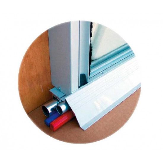 Fly screen door for cabin door, 193.5 x 65 cm