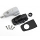 Scanstrut roof penetration, plastic, 6-10 mm - horizontal - light grey