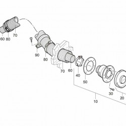 Exhaust pipe clamp E2800/40