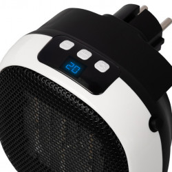 Heat Plug-in 700 plug-in fan heater with PTC ceramic heating element