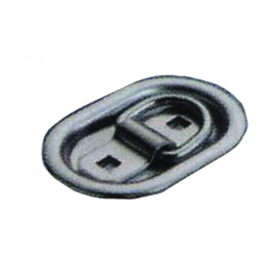 Lashing recess with folding flap