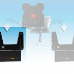 Additional wall plate for 496801 with 12V+ antenna socket