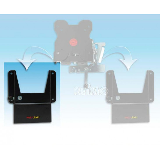 Additional wall plate for 496801 with 12V+ antenna socket