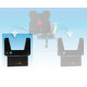 Additional wall plate for 496801 with 12V+ antenna socket