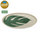 Set of 4 large plates - MONSTERA LEAF