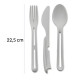 SILWY cutlery set TRICKY 3-in-1