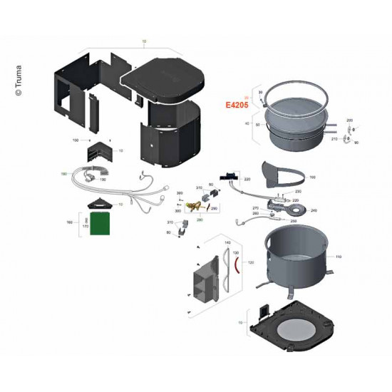 Clamping ring with screw