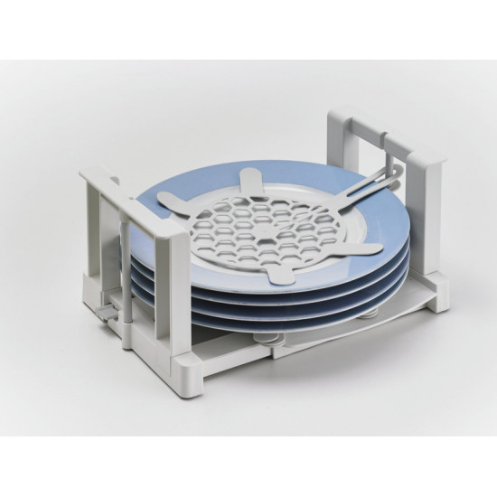 Plate holder for 8 plates
