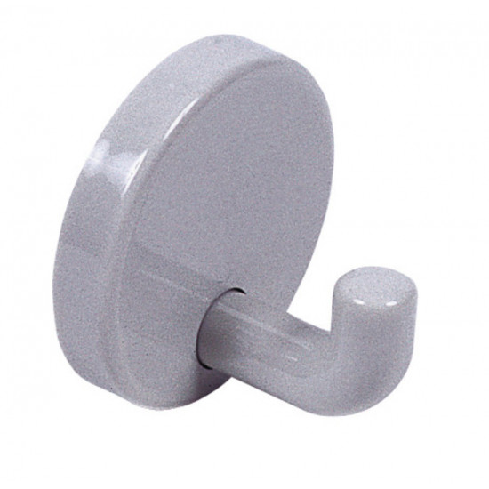 Hewi wall hook 40 mm light grey