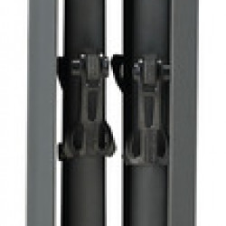 Camping table extender, 120x80 cm, aluminum