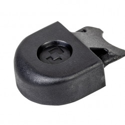 End piece - Round - Black