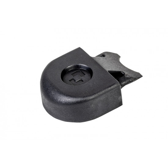 End piece - Round - Black