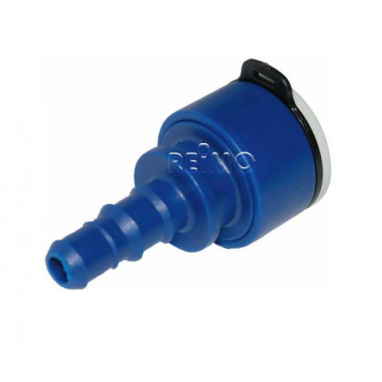 Straight 10mm nozzle connection, loose