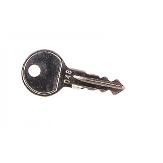 Caravan door lock for wall thicknesses of 25 - 35 mm - Black