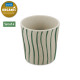 Set of 4 cups - MONSTERA STRIPES