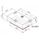 Water tank EV-2201 - 124l