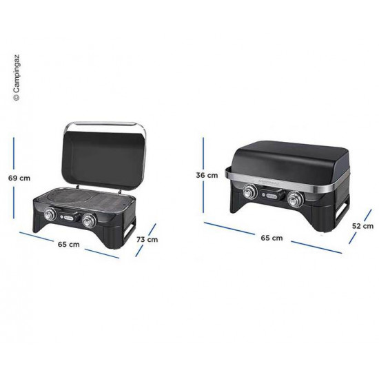 Campingaz ATTITUDE 2100 EX table grill, 30mbar, 5kW, InstaStart ignition