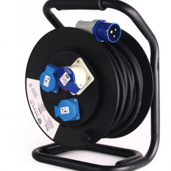 CEE cable drum H07 RN-F 3 x 2.5 mm² - 25 m