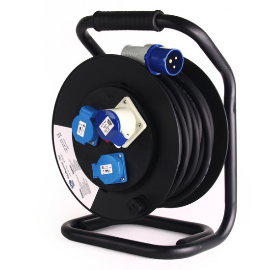 CEE cable drum H07 RN-F 3 x 2.5 mm² - 25 m