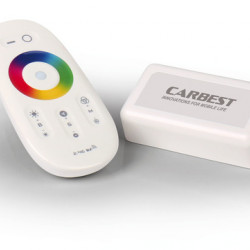 Carbest RGBW Controller with Touch Remote Control - Compatible with LED Flex Strip 83175