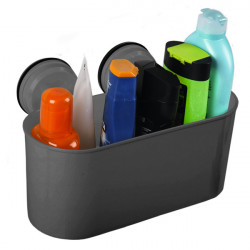 Storage box with 2 suction cups - Anthracite