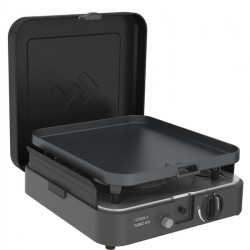 Cook Turbo FFS Stove & 1 Cook Turbo FFD Flat Grill Plate (50mbar)