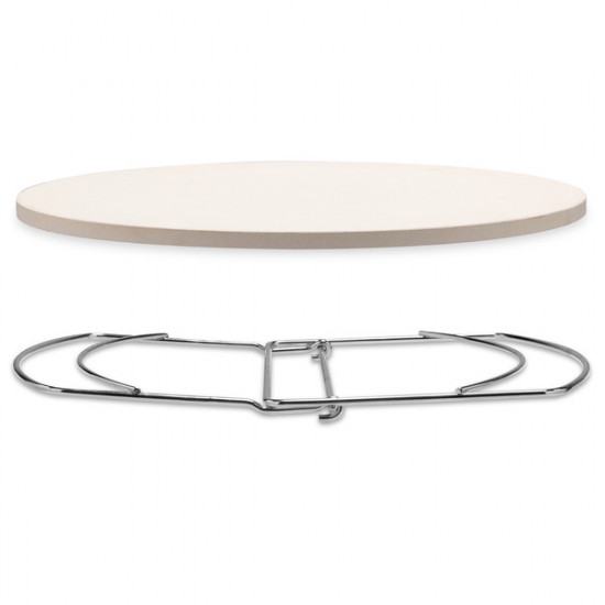 Pizza stone including holder
