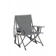 Folding chair Kickback Rocker - Grey