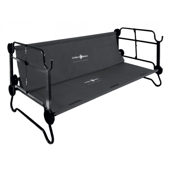 XL bunk bed with side pockets - Anthracite