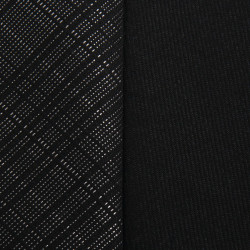 Standard fabric / upholstery fabric for Mercedes Vito - Tunja Black/Grey